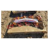 (8) unused chain slings