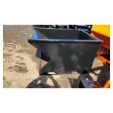 KC pallet fork rubbish bin 1.5 yard