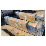 iRanch IRTPL 2 post car lift 10000 lb blue