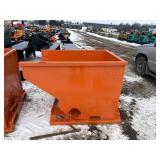 KC pallet fork 2 yd rubbish dumper