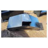 KC mini skidsteer concrete dumper