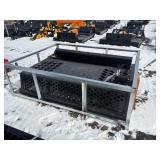 Wolverine quick attach rock rake