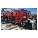 J&M gravity wagon on gear