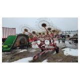 Sitrex 10 wheel hay rake
