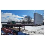 Utility flatbed trailer