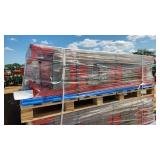 40 ft 6 section heavy duty metal storage shelves