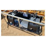 Wolverine 72" quick attach grapple bucket
