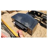 KC mini skidsteer concrete dumper