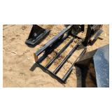KC mini skidsteer land leveler