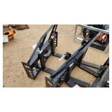 Wolverine 3 pt. pallet forks black rack