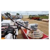 Gas power trowel