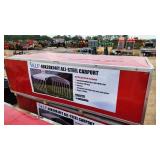SKLP 40x20x14 all steel carport