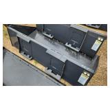 Wolverine 80" quick attach material bucket