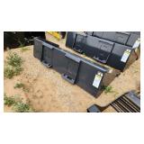 Wolverine 86" quick attach material bucket