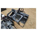 Wolverine mini skidsteer grapple bucket