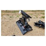 SD Lanch mini skidsteer plow blade