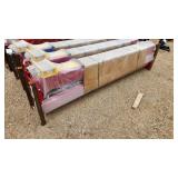 SD Lanch 2 post car lift red