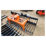KC quick attach grapple bucket