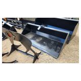 KC quick attach 78 in material bucket