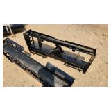 Wolverine quick attach bale spear mount