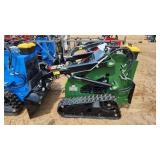 ZJG ZJ380 mini skidsteer green