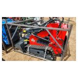 ZJG ZJ380 mini skidsteer red