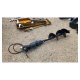 GIYI mini excavator post auger