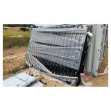 20 ft bi-parting driveway gate