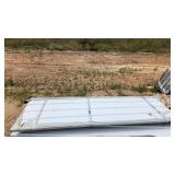 1 unit of white pole barn steel