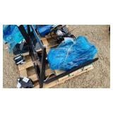 Mini excavator pallet forks