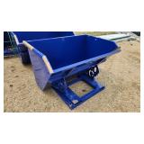 New 1.5 yd dumping hopper