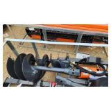 Wolverine quick attach post auger w 2 bits