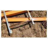 Pallet forks extension orange