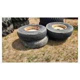 (4) tires on 8 bolt rims