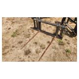 HLA loader mount bale spear