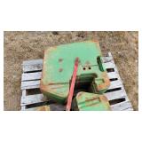 John Deere suitcase weights price x qty