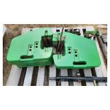 John Deere suitcase weights price x qty