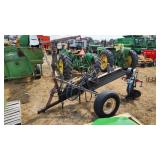 Shop built hydraulic log splitter