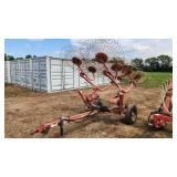 Sitrex 8 wheel hay rake