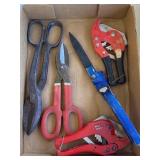 Tin Snips, Shears, Pvc Cutters