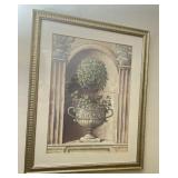 Large 3 Foot Framed Print: Topiary