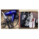 Hair Dryer, Curling Irons, Razors, Trimmers