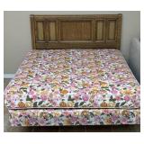 Queen Size Mattress, Box Spring, Bed Frame