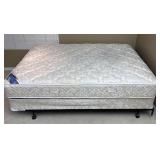 Serta Queen Size Mattress, Box Spring, Bed Frame