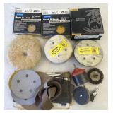 5 Inch Hook And Loop Sandpaper, Wire Wheels