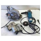 Skil Circular, Reciprocating Saw, Makita Grinder