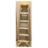 Werner 6 Foot Fiberglass Folding Step Ladder
