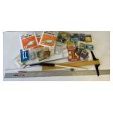 Aluminum Ruler, Mattress Bags, Misc. Garage