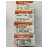 100 Rounds 12 Ga Dove & Quail 7.5 Shot Gun Shells
