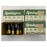 80 Rounds #4 Duck Pheasant Load Shotgun Shells
